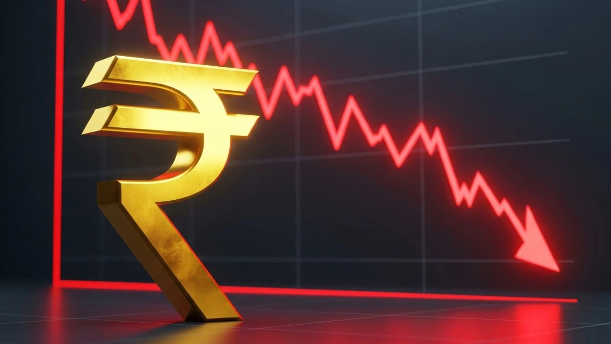 Rupee fall weakness in 2026 factor Indian currency to three digit mark ...